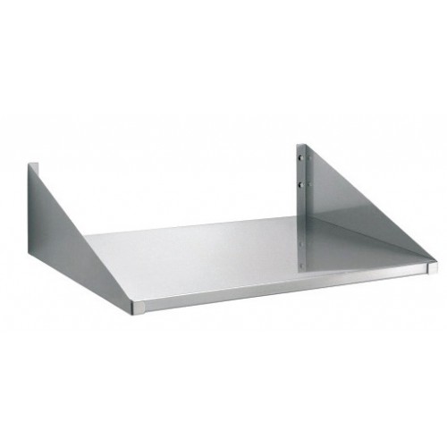 Étagère professionnelle murale pour four micro-ondes 800 x 500 mm Étagère professionnelle murale pour four micro-ondes 800 x 500 mm