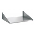 Etagère murale pour four micro-ondes, en inox AISI 304, 600 x 500 mm