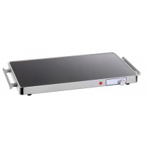 Plaque chauffante, habillage aluminium,  0.3 KW, format GN2/1, L 666 x P 550 x H 40 mm