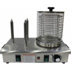 Appareil a hot-dog professionnel 3 plots électriques 230 V mono