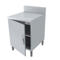 Meuble arrière  pour service traditionnel 3 portes battantes P 700 mm