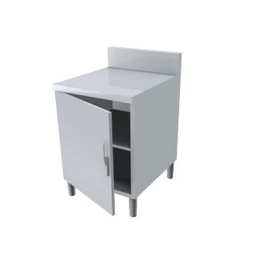 Meuble arrière pour service traditionnel 2 portes battantes P 800 mm Meuble arrière pour service traditionnel 2 portes battantes P 800 mm