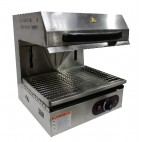 Salamandre cuisine, plafond mobile, inox, avec une puissance de 3,6 Kw