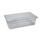 Bac gastronorme en copolyesther "Tritan™" sans Bisphénol A type GN1/1