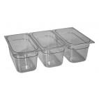 Bac gastronorme en copolyesther "Tritan™" sans Bisphénol A type GN1/3