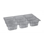 Bac gastronorme en copolyesther "Tritan™" sans Bisphénol A type GN1/9