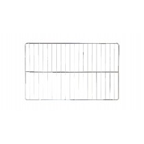 Grille gastronome et pâtissière, inox GN 1/1 530 x 325 mm, 1 traverse, 12 fils