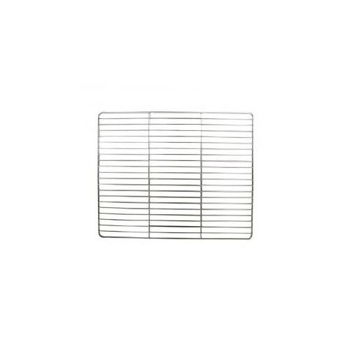 Grille gastronome et pâtissière inox GN 2/1 650 x 530 mm 2 traverses Grille gastronome et pâtissière inox GN 2/1 650 x 530 mm 2 traverses