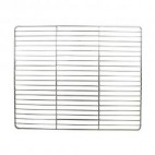 Grille gastronome et pâtissière inox GN 2/1 650 x 530 mm 2 traverses