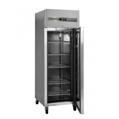 Armoire réfrigérée 1 porte pleine 650 L négative inox Armoire réfrigérée 1 porte pleine 650 L négative inox