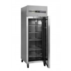 Armoire réfrigérée, 1 porte pleine 650 L, negative, -18/-22°C, inox, L 740 x P 830 x H 2010 mm
