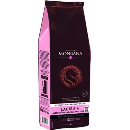 Chocolat en poudre lacté 4 étoiles 1kg Chocolat en poudre lacté 4 étoiles 1kg