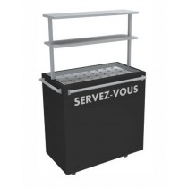 Grand îlot poulets chauffant en libre-service, 3 Kw