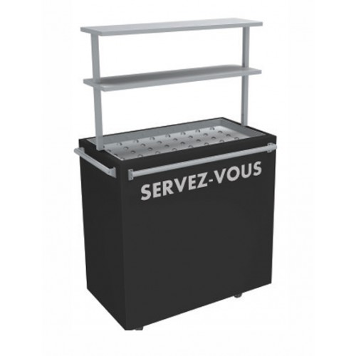 Petit îlot poulets chauffant en libre-service 2,14 Kw Petit îlot poulets chauffant en libre-service 2,14 Kw