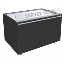 Vitrine neutre en libre-service hauteur 860/1010 mm