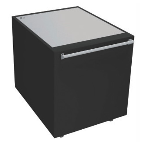 Meuble caisse avec 1 passe câble diamètre 50 mm Meuble caisse avec 1 passe câble diamètre 50 mm