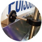 Support douchette, L 60 x P 50 x H 65 mm