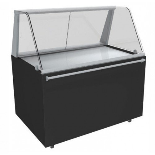 Vitrine à pizza fermée dessus inox 3 Kw Vitrine à pizza fermée dessus inox 3 Kw