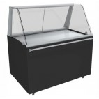 Vitrine à pizza fermée dessus inox 3 Kw