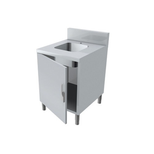 Meuble lave-main P 800 mm Meuble lave-main P 800 mm