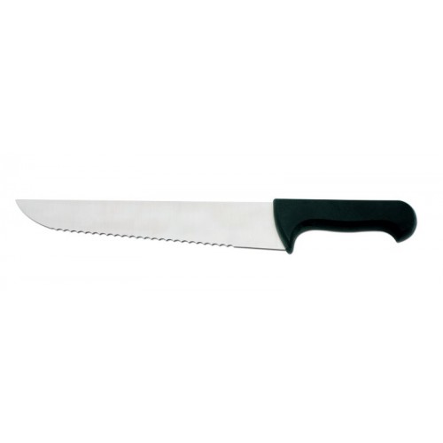 Couteaux poisson lame crantée manche polypropylène noir Couteaux poisson lame crantée manche polypropylène noir