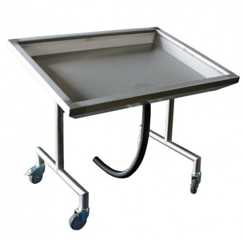 Module basculant gain de place plateau repliable inox AISI 304