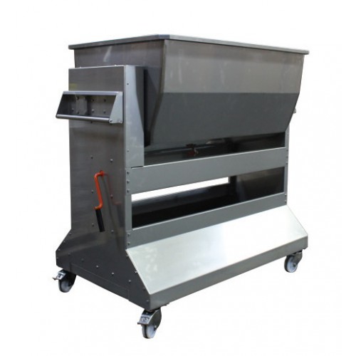 Trémie basculante 600 L avec guide fourche pour gerbeur Trémie basculante 600 L avec guide fourche pour gerbeur