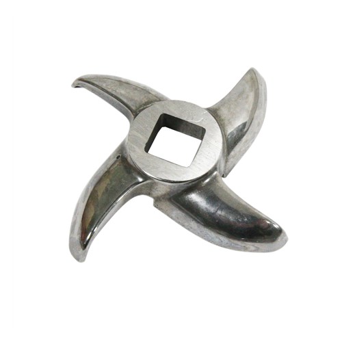 Couteau monocorps en acier inox avec 4 lames, type N°22, Ø 82 mm Couteau monocorps en acier inox avec 4 lames, type N°22, Ø 82 mm