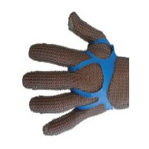 Fixe gant taille médium couleur : bleu (100 pièces)