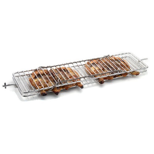 Broche cage produit plats (morceaux de poulets, brochettes) pour combiné de cuisson autonome Broche cage produit plats (morceaux de poulets, brochettes) pour combiné de cuisson autonome