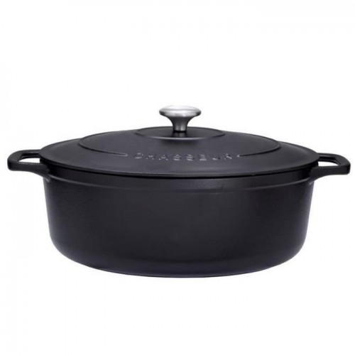 Cocotte ovale en fonte emaillée, capacité 8 litres Cocotte ovale en fonte emaillée, capacité 8 litres