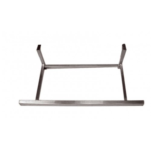 Kit de présentation, support inox fixe, à poser sur l'avant pour étal neutre et réfrigéré Kit de présentation, support inox fixe, à poser sur l'avant pour étal neutre et réfrigéré