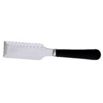 Couteau à terrine 3 biseaux avec une manche moulé plastique noir