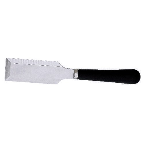 Couteau à terrine 3 biseaux avec une manche moulé plastique noir Couteau à terrine 3 biseaux avec une manche moulé plastique noir