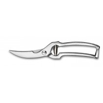 Sécateur  à volaille en inox, lame à ressort, longueur 250 mm