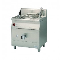 Marmite indirecte électrique, gamme 700, en inox AISI 304, 9 kW, 50 L