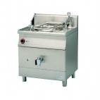 Marmite indirecte électrique, gamme 700, en inox AISI 304, 9 kW, 50 L