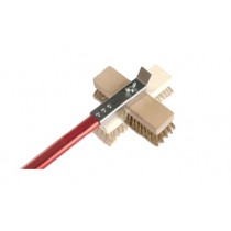 Brosse rotative pour four à pizza