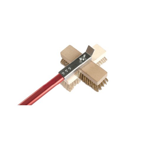 Brosse rotative pour four à pizza Brosse rotative pour four à pizza