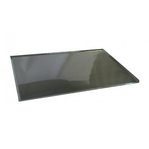 Plaque pâtissière inox 600 x 400 mm bords pincés Plaque pâtissière inox 600 x 400 mm bords pincés