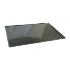 Plaque pâtissière inox 600 x 400 mm bords pincés