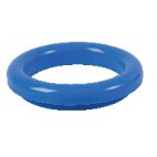 Collerette PVC bleu (RAL 5015) ø235 mm pour TVO inox