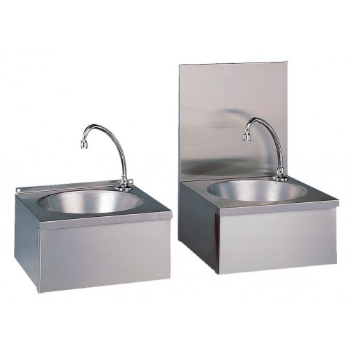 Lave-mains cuisine professionnelle en inox cuve ronde Lave-mains cuisine professionnelle en inox cuve ronde