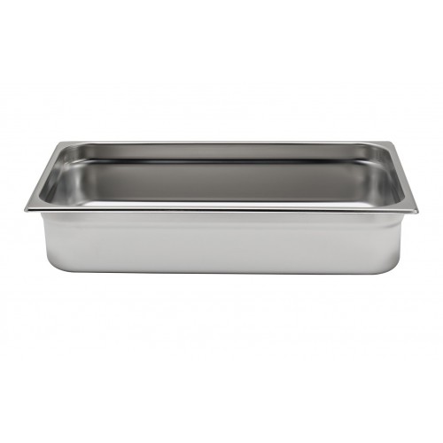 Bac inox cuisine gastronorme GN2/1 plein en inox aisi 304 Bac inox cuisine gastronorme GN2/1 plein en inox aisi 304