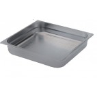 Bac inox cuisine gastronorme GN2/1, perforé , en inox aisi 304