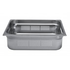 Bac inox cuisine gastronorme GN2/3 perforé inox aisi 304
