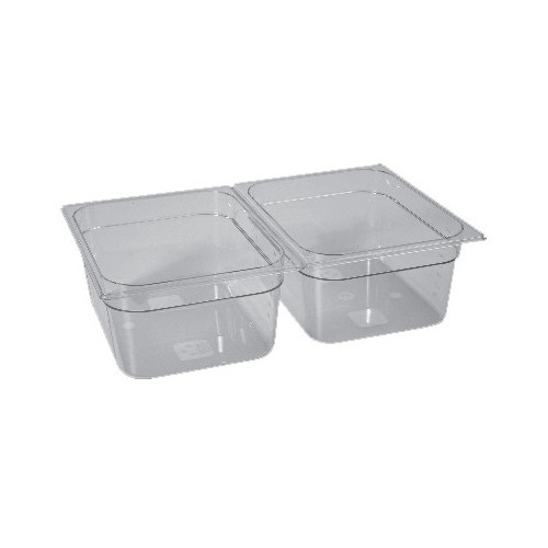 Bac gastronorme en copolyesther "Tritan™" sans Bisphénol A type GN1/2 Bac gastronorme en copolyesther "Tritan™" sans Bisphénol A type GN1/2