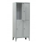 Armoire vestiaire multicase, 2 cases par colonne 