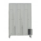 Armoire vestiaire gain de place (type L)