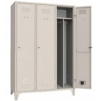 Armoire vestiaire industrie salissante, profondeur 500 mm